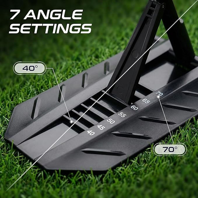 Golf Alignment Stick Holder, Golf Swing Trainer Training Aid, Adjustable Golf Posture Corrector, Portable Golf Swing Correction Equipment for Indoor & Outdoor Practice for Men Women Beginners