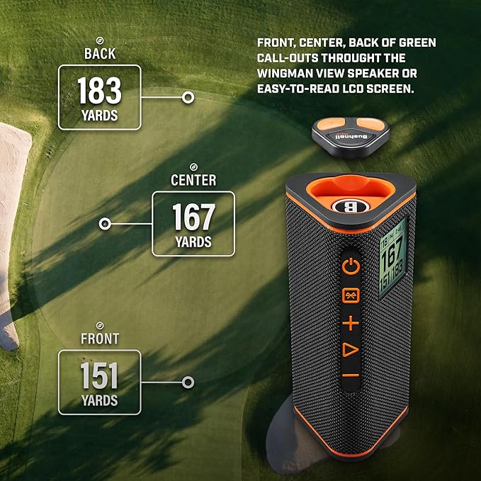 Bushnell Wingman View Golf GPS Speaker