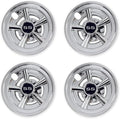 NOKINS Golf Cart SS Wheel Covers Hub Caps for Most Golf Carts 8 inch(Set of 4)