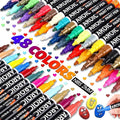AROIC 48 Pack Oil-Based Paint Markers Medium Tip by AROIC