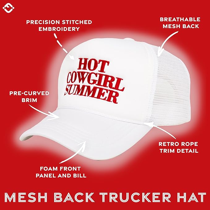 Funky Junque Premium Mesh Snapback Trucker Hat - Stylish Comfort for All - Patriotic, Humor & More