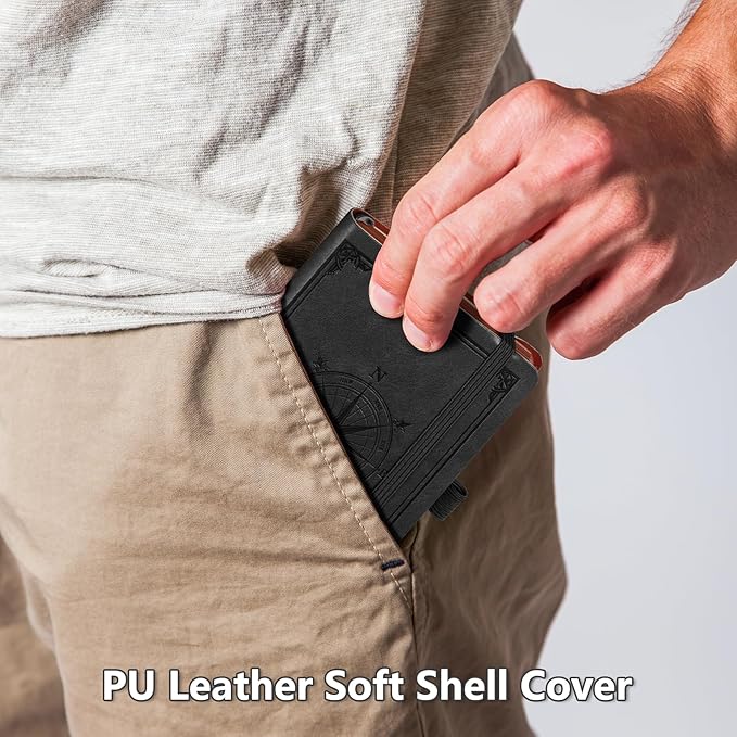 AHGXG Small Lined Pocket Journal Notebook - Image 2