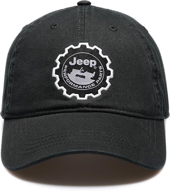 Jeep Performance Parts Baseball Cap | Woven Patch Hat | Adjustable | Officially Licensed