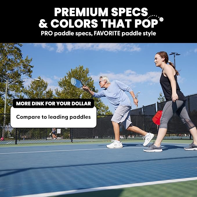 Boulder Carbon Fiber Pickleball Paddle | T700 Carbon Fiber | USAPA Approved - Image 8