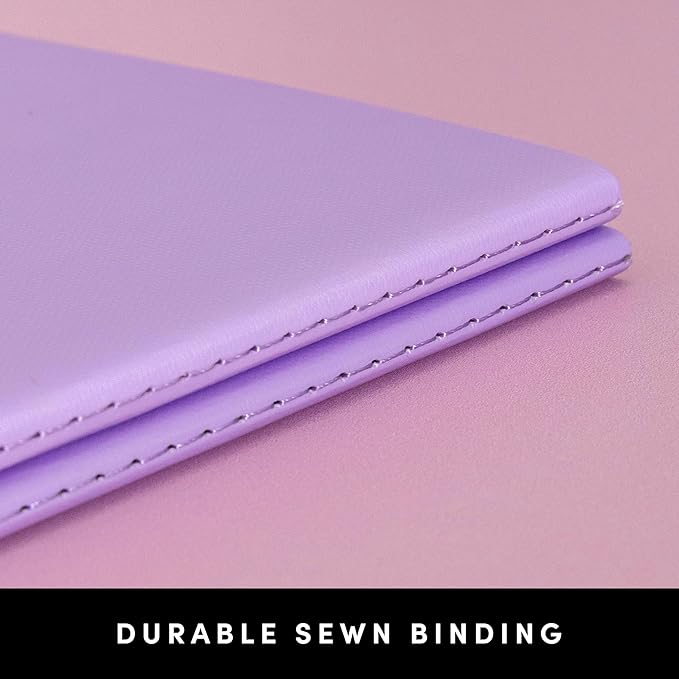 PAPERAGE Soft Cover Blank Journal Notebook, 2 Pack, 100 Pages, Large 7.5 inches - Image 4