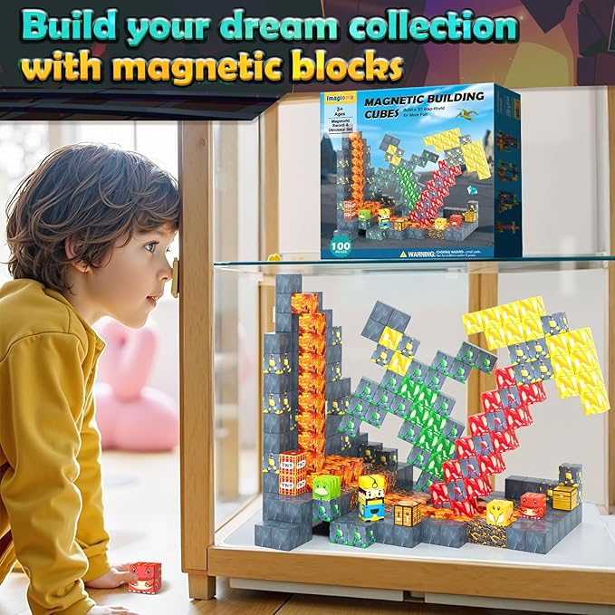 100PCS Magnetic Blocks - Image 5