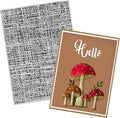 Threetols 3-D Textured Impressions Embossing Folder, Line Background Embossing by Threetols