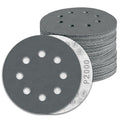 100 Pcs 5 inch Wet Dry Sanding Discs Grit 2000 Hook and Loop 8 Hole Silicon by Pukamam