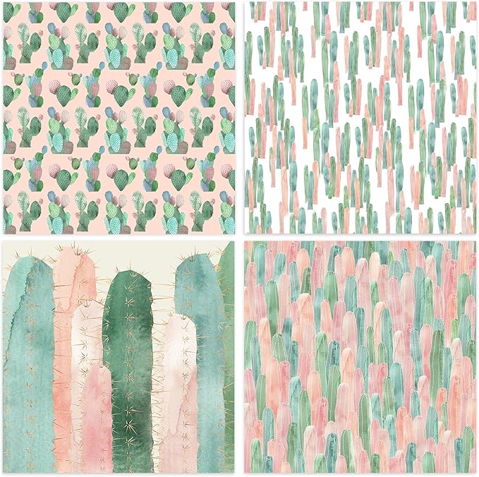 48 Sheets 24 Designs Scrapbook Paper Pad, Scrapbooking DIY Decorative - Image 6