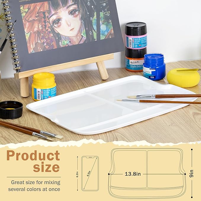 DUGATO Large Rectangular Paint Palettes - Image 2