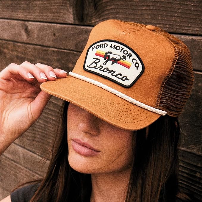 AMERICAN NEEDLE Ford Bronco Patch Unisex Adjustable Snapback Baseball Hat