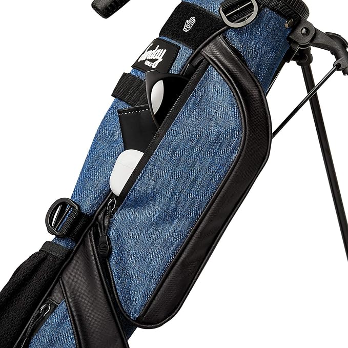 The Original Sunday Golf Loma Bag – Lightweight Golf Bag with Strap & Stand, Easy to Carry Pitch n Putt Stand Bag for Driving Range, Par 3 & Executive Courses, 31 Inches