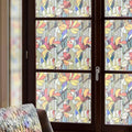 Window Privacy Film, Frosted Glass Decorative Static Cling, Removable Sun by ADDHERES
