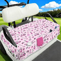 Golf Cart Seat Covers Club Car Golf Cart Accessories 4 Pockets Golf Carts Seat Towel Blanket for Men Women Golf Cart Decor