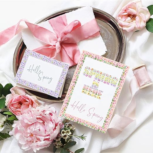 Adirasenotek 12 Rolls Floral Washi Tape Set, Butterfly Flower Washi Tape - Image 6