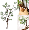 39.3in Bendable Artificial Pine Tree Bark Branches Trunk Fake Wood Root Twigs by Fosolasi