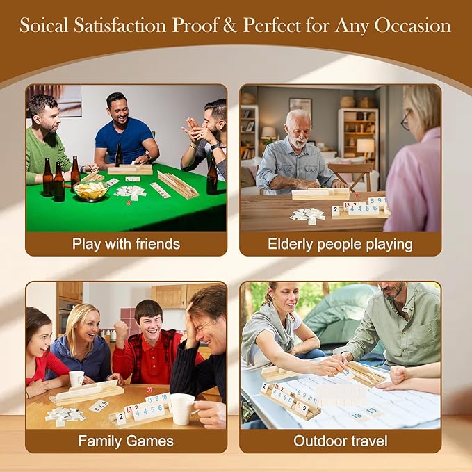 Upgraded 2-6 Players Rummy Game - Image 6