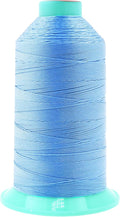 Mandala Crafts Bonded Nylon Thread Light Blue Heavy Duty Sewing Threads by MandalaCrafts