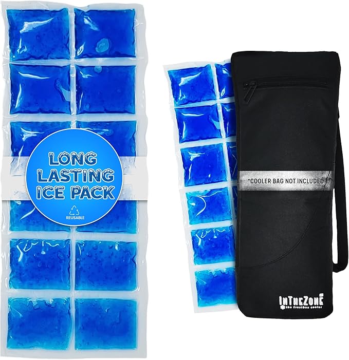 Frostbox Golf Bag Cooler with Ice Pack | Insulated 6-Can Beer Sleeve | Stays Cold for Hours Discreet Hidden Design - Fits in Golf Bag