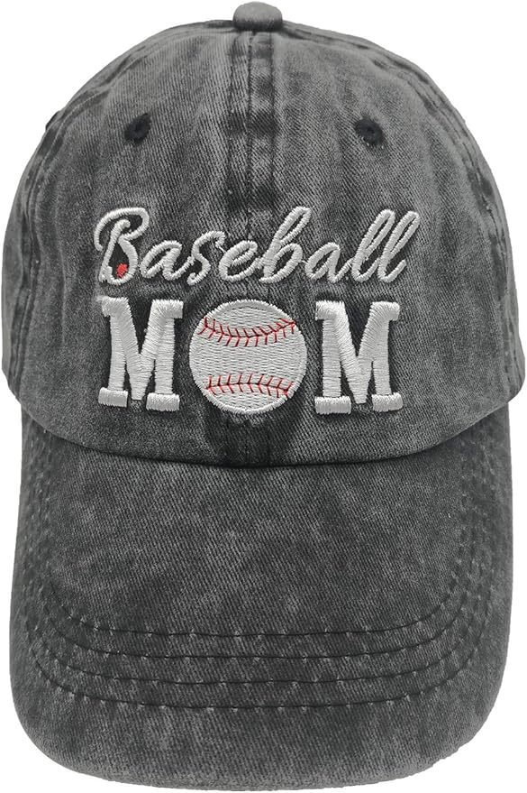 HHNLB Baseball Mom 1 Vintage Jeans Baseball Cap for Men and Women