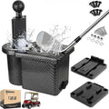10L0L Golf Cart Ball Washer and Club Cleaner Kit, Detachable Golf Club Head and Ball Washer Golf Cleaner for EZGO Club Car Yamaha