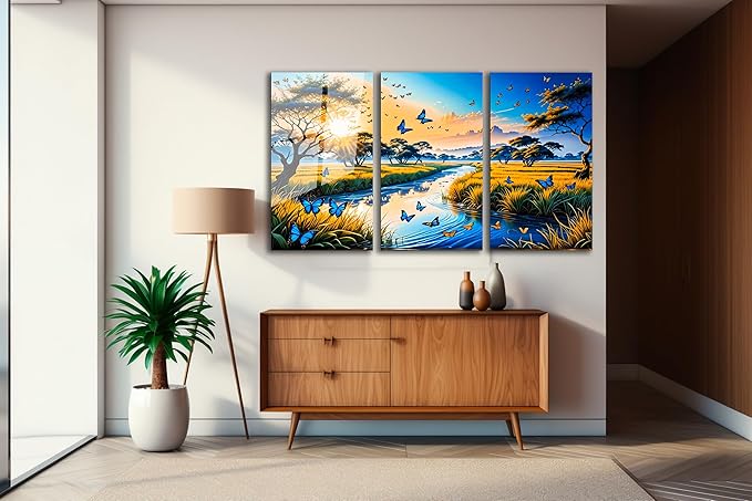 SpiritualHands Fantastic Scenery Tempered Glass Wall Art Painting - Image 8