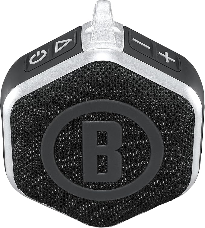 Bushnell Golf Wingman Mini Bluetooth Speaker with GPS Black