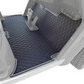 Xtreme MATS for StarEV Sirius Full Coverage Double Diamond Rubber Golf Cart Floor Mat - Fits Star Sirius Models Only - Overlay Protective Floor Liner Accessory for Golf Carts (Grey Trim)
