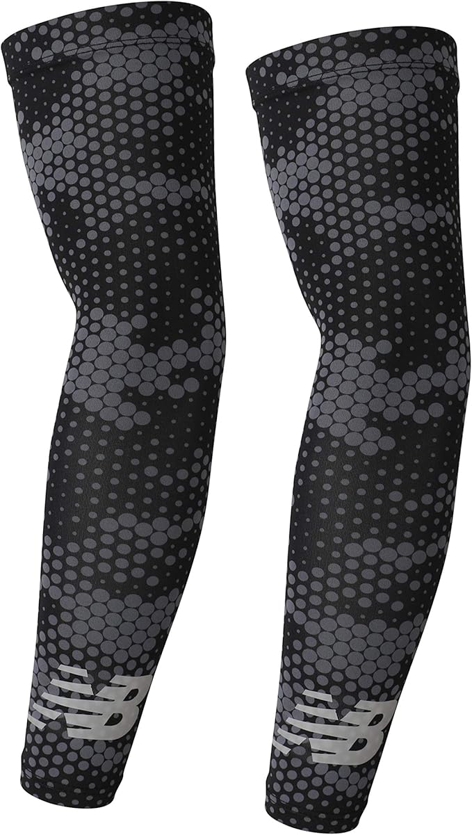 New Balance Unisex Outdoor Sports Compression Arm Sleeves, Arm Warmer, 1 Pair
