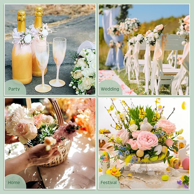 Tessco 24 Pcs Mini Floral Foam Holder Round Floral Foam - Image 5