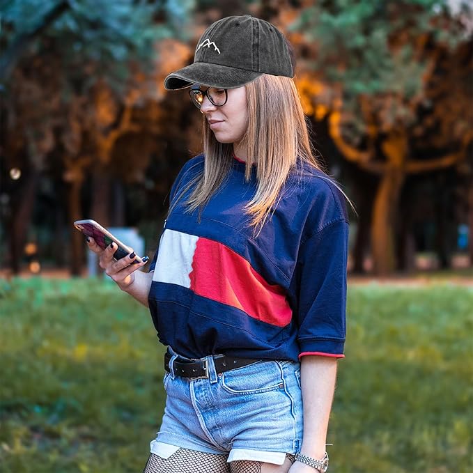 American Flag Baseball Cap Trucker Hat for Men Women Mesh Camo Hat for Men Embroidered Hat