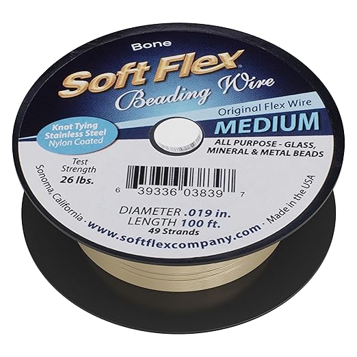 Soft Flex 49 Strand Beading Wire by SoftFlex