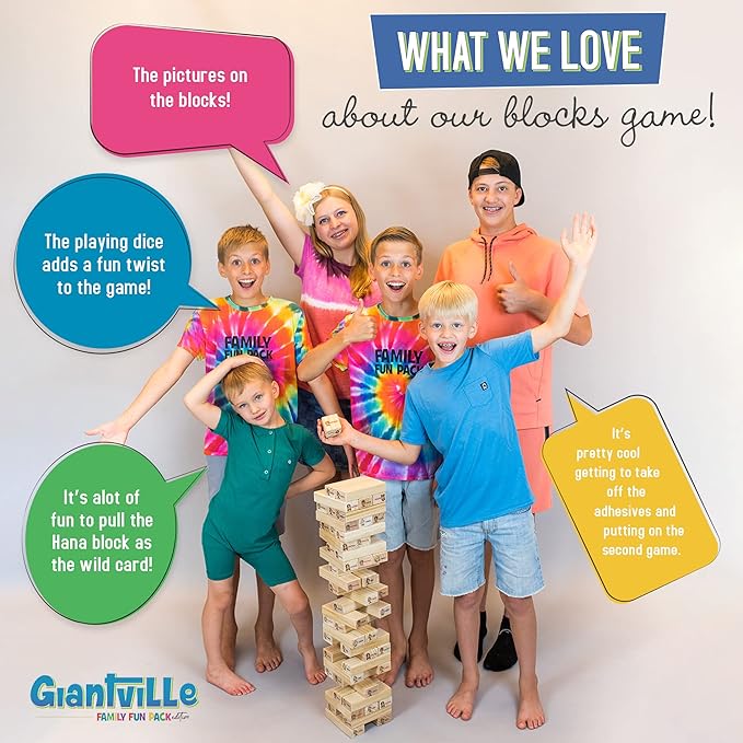 Giantville Giant Tumbling Timber Toy - Image 6