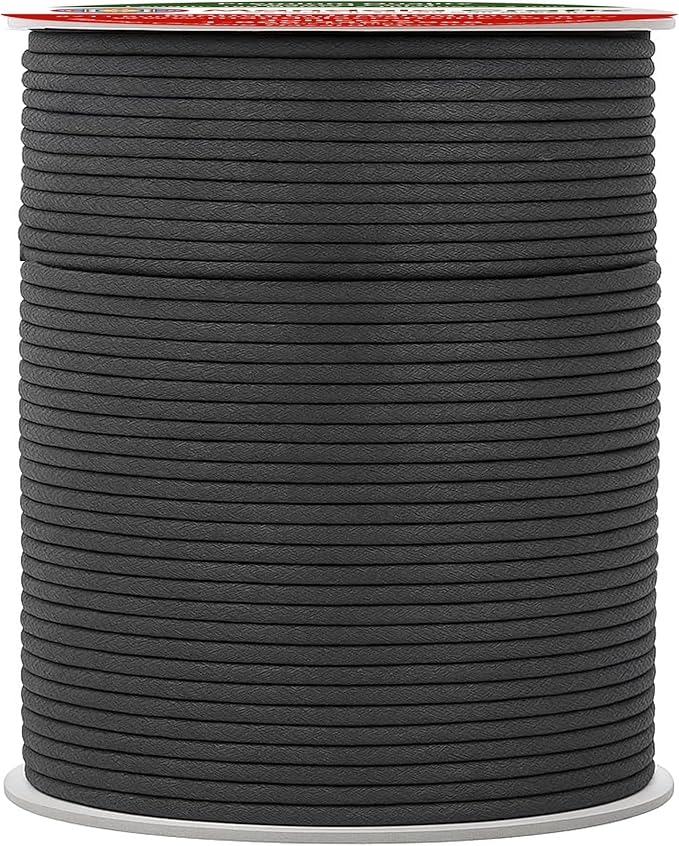 Mandala Crafts 2mm 109 Yards Dim Gray Cotton Waxed Cord by MandalaCrafts