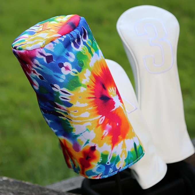 Driver Headcover - Barrel Style Driver Head Cover, Golf Club Covers - Funny Golf Gift & Unique Golf Accessories for Men and Women Golfers