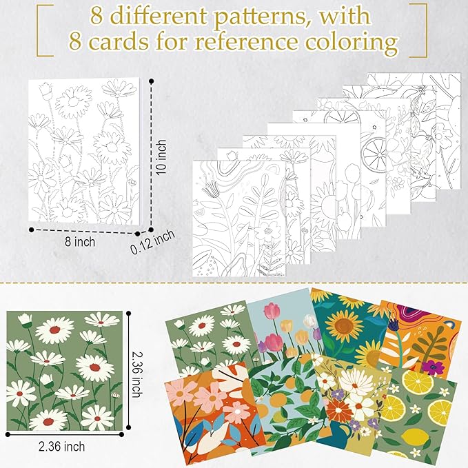 Cholemy 36 Pcs Paint and Sip Kit - Image 4