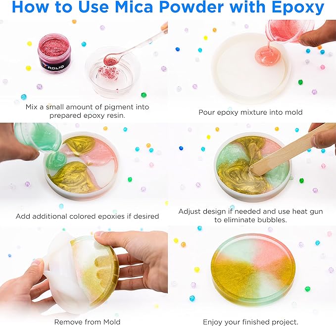 Rolio Premium Mica Powder - Image 8