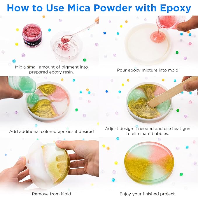 Rolio Premium Mica Powder - Image 6
