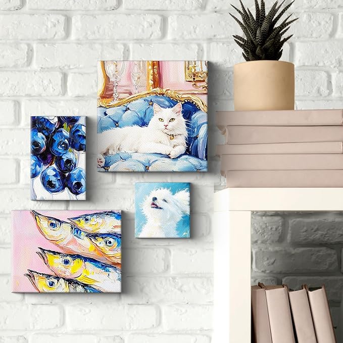 PHOENIX 6x6 Inch 6 Pack Artist Canvas - Image 7