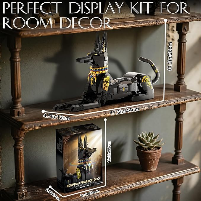 Egyptian Pharaoh Dog Building Set - Image 7