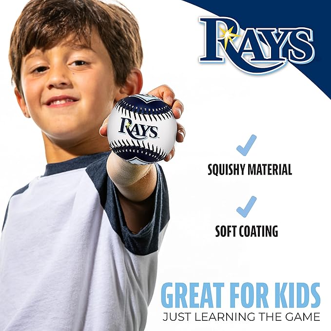 Franklin Sports MLB Team Soft Baseballs - Team Logo - Fan Shop Toy Baseball for Kids - Decoration for Desks and Office