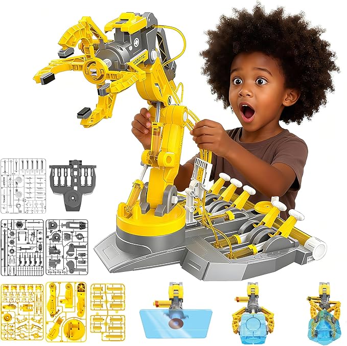 SMIESSKIDDO 3 in 1 Hydraulic Robot Arm by SMILESSKIDDO