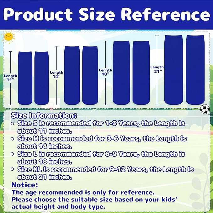 Olreco Toddler Soccer Socks Kids Baseball Socks Youth Softball Sock for Girls Boys Football Sock Boys Athletic Accessories