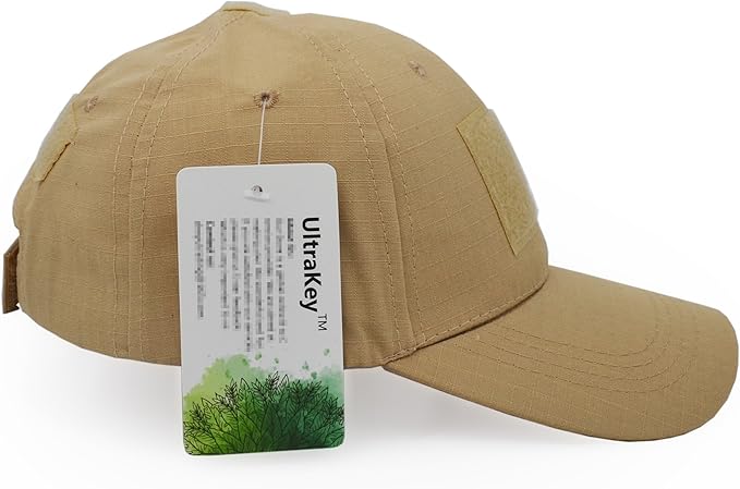 UltraKey Military Tactical Operator Cap, Outdoor Army Hat Hunting Camouflage Baseball Cap