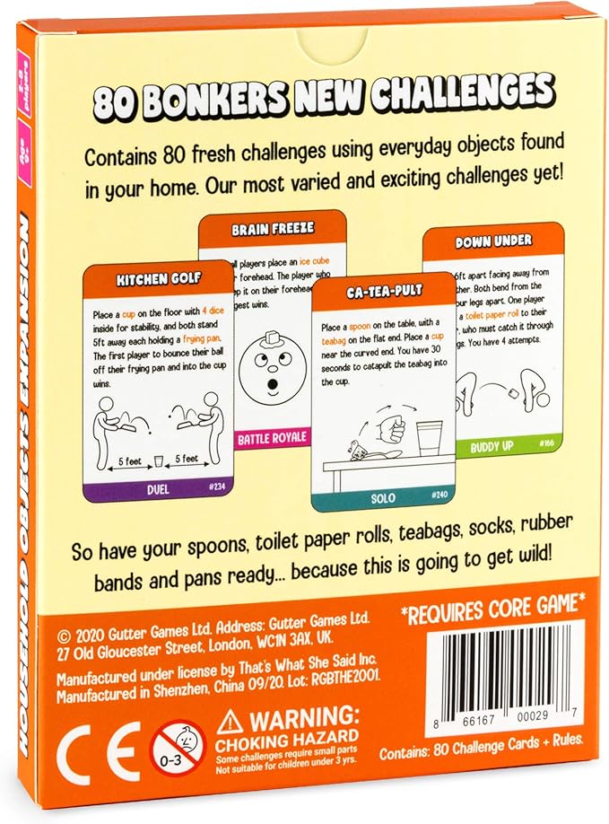 Gutter Games Beat That! Game Household Objects Expansion - Image 2