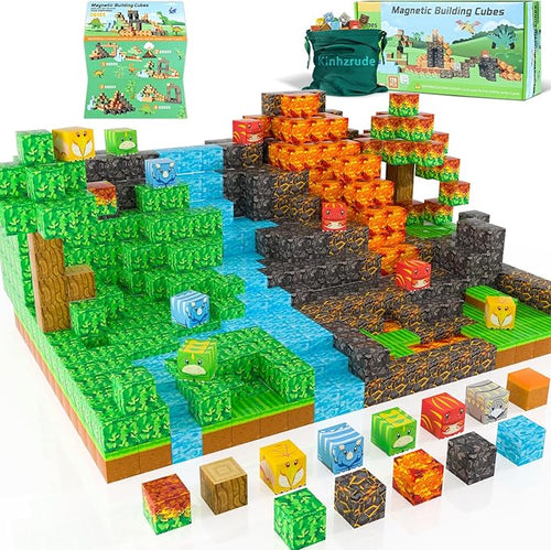 1 inch Magnetic Blocks by Kinhzrude