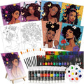 Cholemy 36 Pcs Paint and Sip Kit by Cholemy