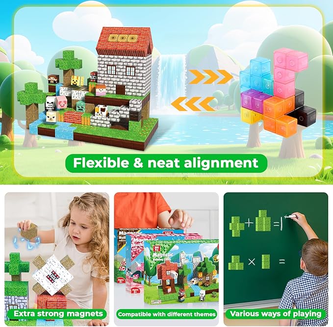 300 PCS Magnetic Blocks - Image 5