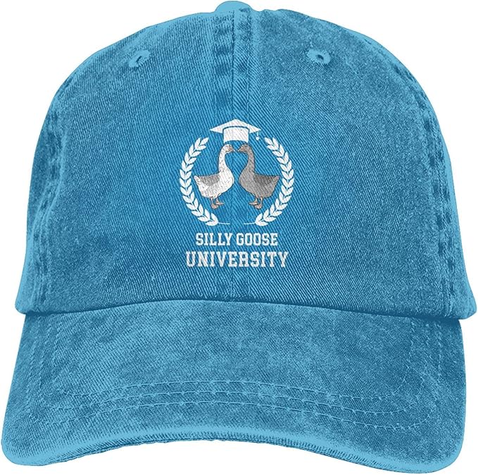 Funny Goose Hat Silly Goose On The Loose Hat Men Baseball Hats Funny Cap