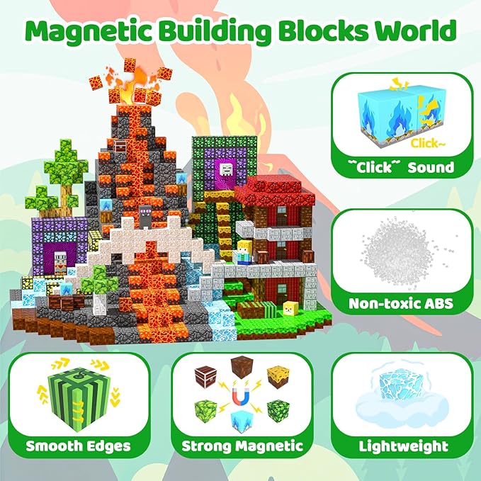 Magnetic Blocks, Stacking Magnets - Image 5